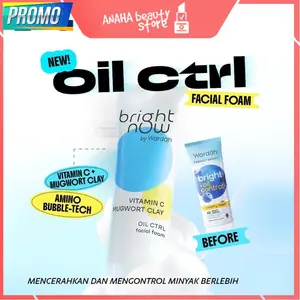 WARDAH Perfect Bright Creamy Foam Bright + Oil Control - Facial Wash Untuk Kulit Berminyak - Mengontrol Produksi Minyak Hingga 12 Jam dan Membersihkan Kulit Tanpa Rasa Ketarik