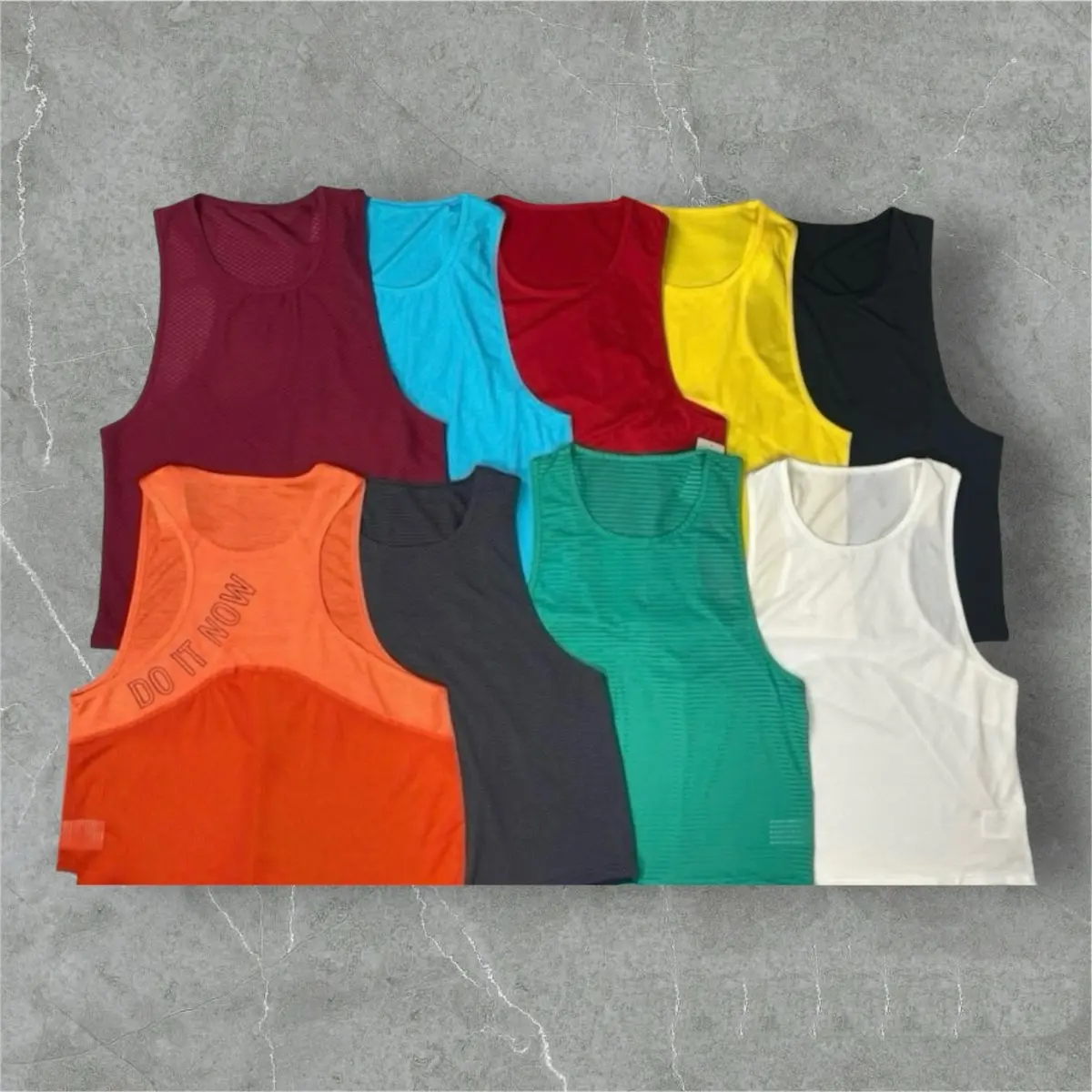 ￼[A23] Áo TankTop Nữ lưới In Chữ “ Do It Now” freesize dưới 65kg