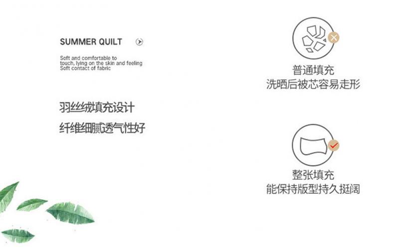 Product Introduction of Summer Air Conditioning Duvet Summer Blanket Quilt Inner Winter Quilt Quilt for Spring and Autumn Single Student Dormitory Quilt Antibacterial Synthetic Quilt 5