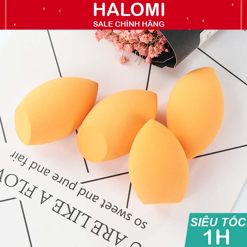 Bông mút tán nền trang điểm PUFF trứng vàng siêu mềm mịn giúp cho tán mượt đều lớp nền trang điểm