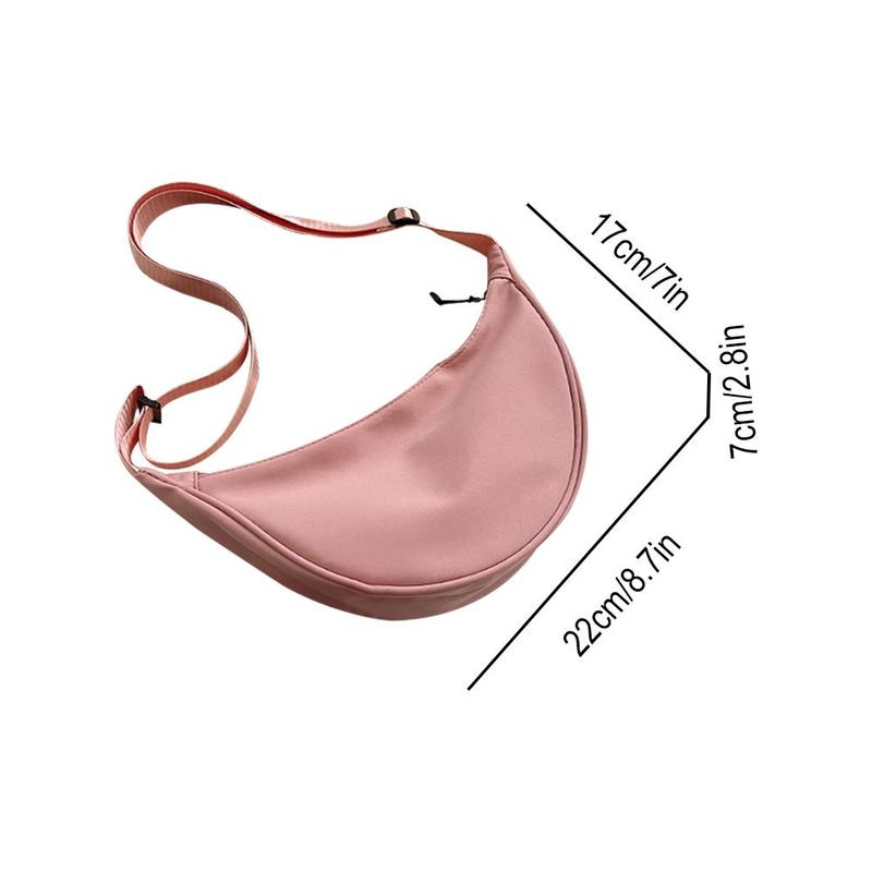 Product Introduction of Túi Bánh Bao, Phong Cách Hàn Quốc, Đơn Giản Và Thời Trang, Đeo Chéo, Thích Hợp Dự Tiệc Sinh Viên, Đeo Một Bên Vai, Dành Cho Nữ 0