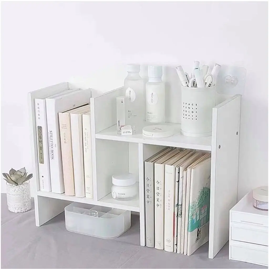 Kệ sách gỗ để bàn đa năng điều chỉnh được kích thước