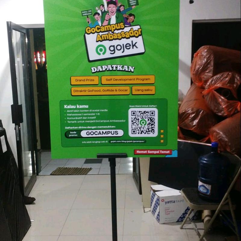 BANNER IMPRABOARD CUSTOM, BANNER TRIPOD, BANNER A1 5