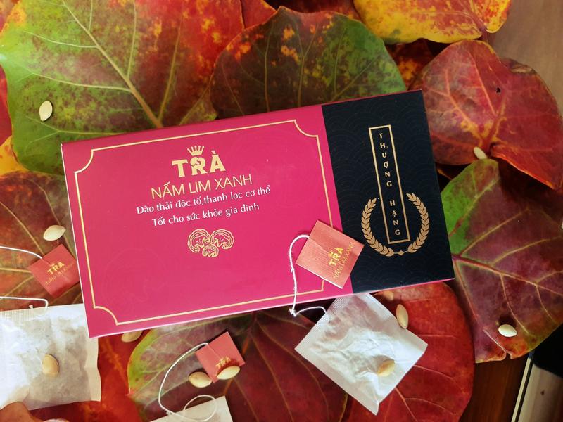 Trà Nấm Lim Xanh Thượng Hạng 40 Gram Tự nhiên Hữu cơ Không đường