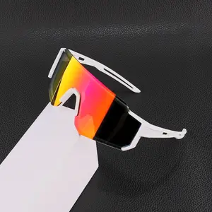 Kacamata Hitam Eropa dan Amerika Pria, Kacamata Olahraga Luar Ruangan Ekspor Warna-warni untuk Pria dan Wanita