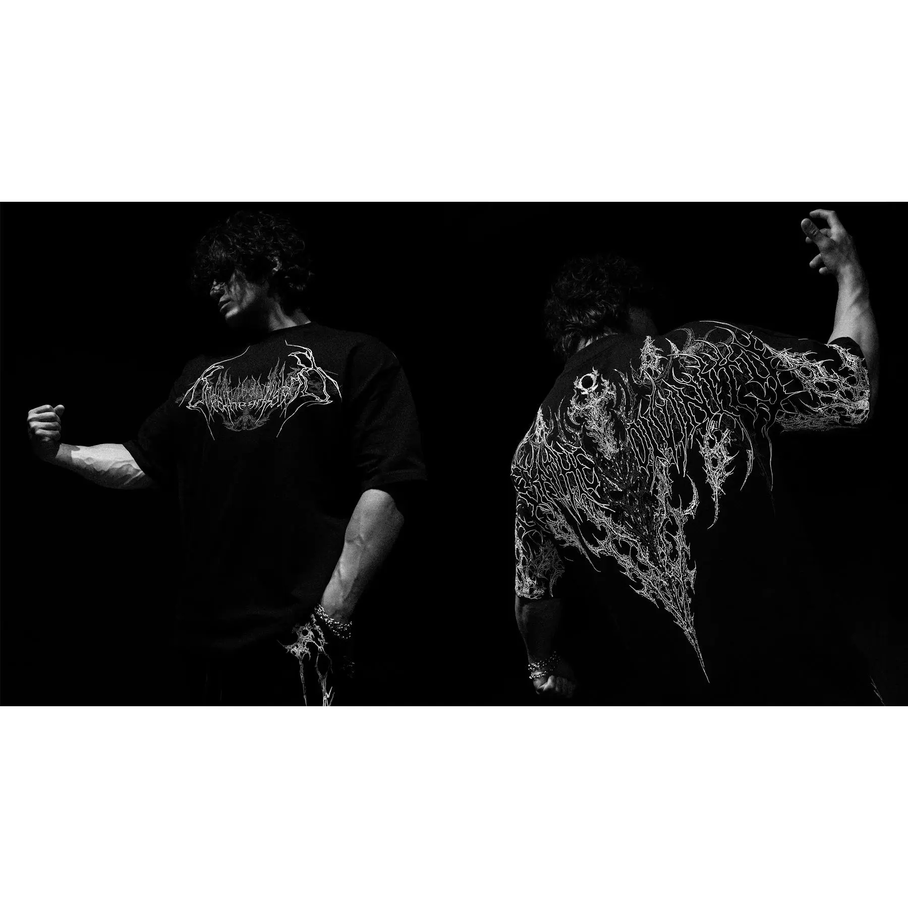 COD] American Style Trendy Brand Breathdivinity Skull Dark Style 