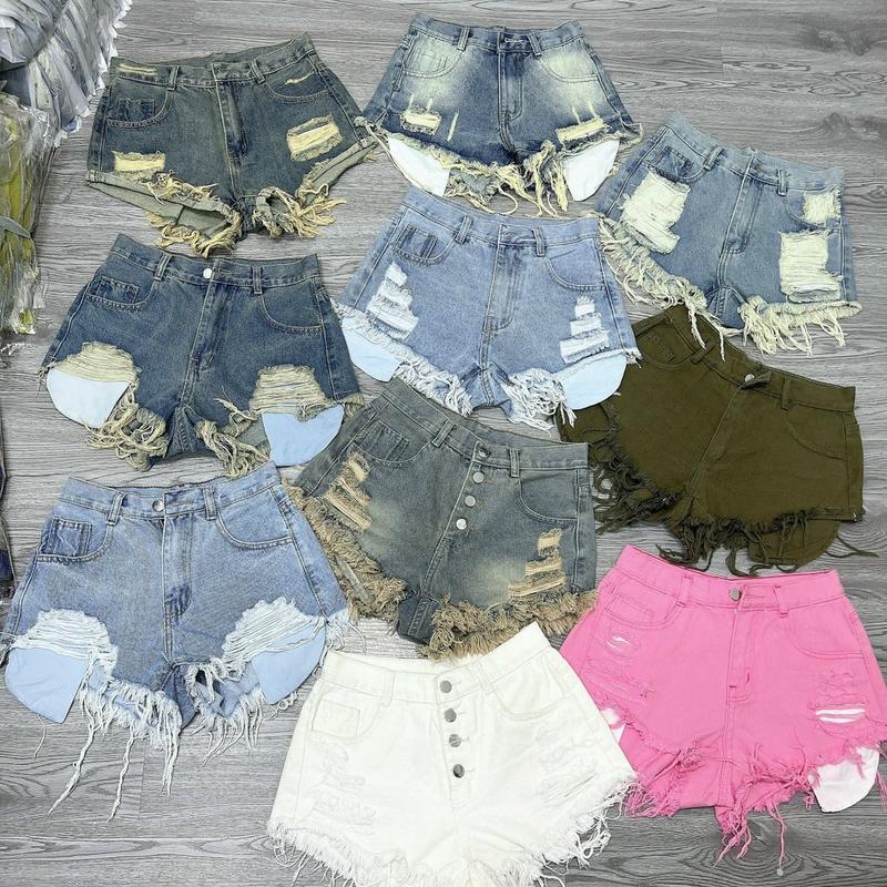 Quần short lòi túi nhiều màu xinh xắn-KIM UYÊN BTQ Nữ