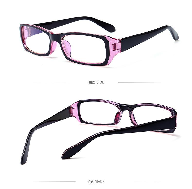 Product Introduction of Anti-Blue Light Fashion Computer Glasses Non-Prescription Men's Flat Glasses Women's Gaming Phone Protective Glasses Street Vendor Wholesale 16