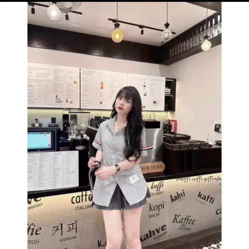 Áo Sơ Mi Tay Ngắn 3 Sọc (đủ size 55-90kg)