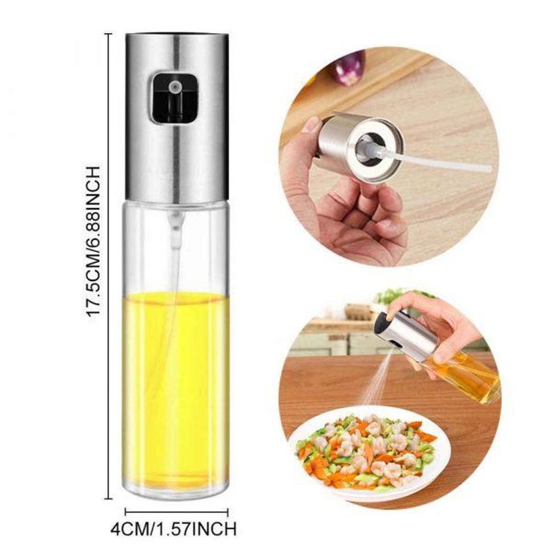 Product Introduction of Bình đựnġ Dầu Ăn Thủy Tinh Xịt Phun Sương - Chai Lọ Chiết Dầu Ăn, Gia Vị Dùng Cho Thực Phẩm (100ml-Giao Màu Ngẫu Nhiên) 27