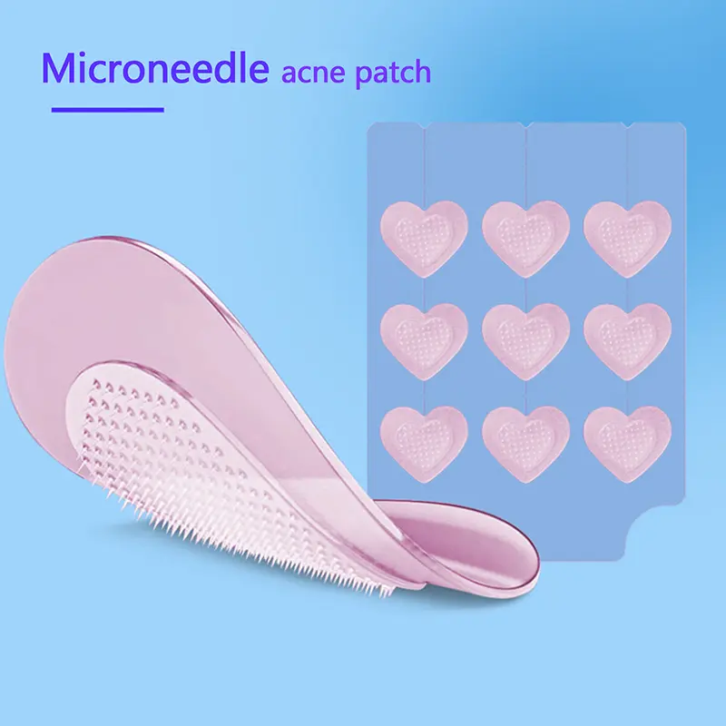 Water Soluble Salicylic Acid Removal Acne Stickers Microneedles Blemish Face  Healing Skin Patches Care Tools