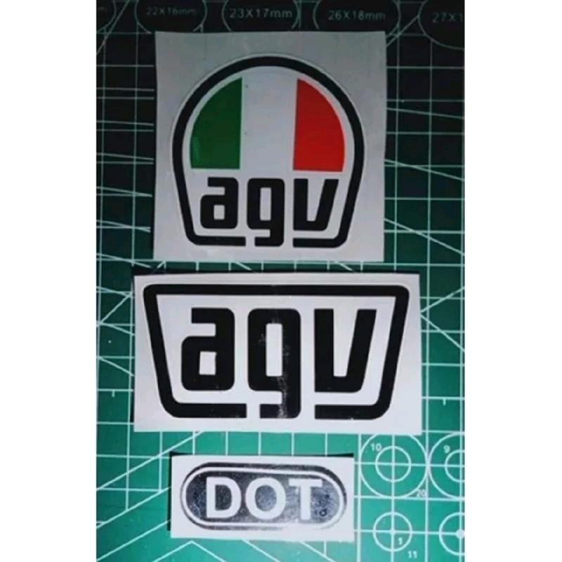 STIKER AGV SET - Shop | Tokopedia