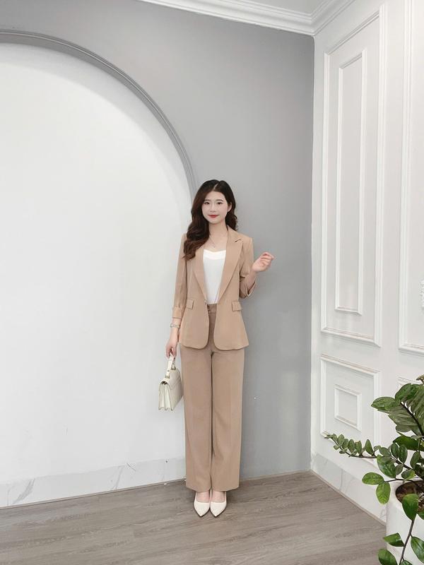 Áo Blazer Tay Lỡ 1 Cúc Min House 1