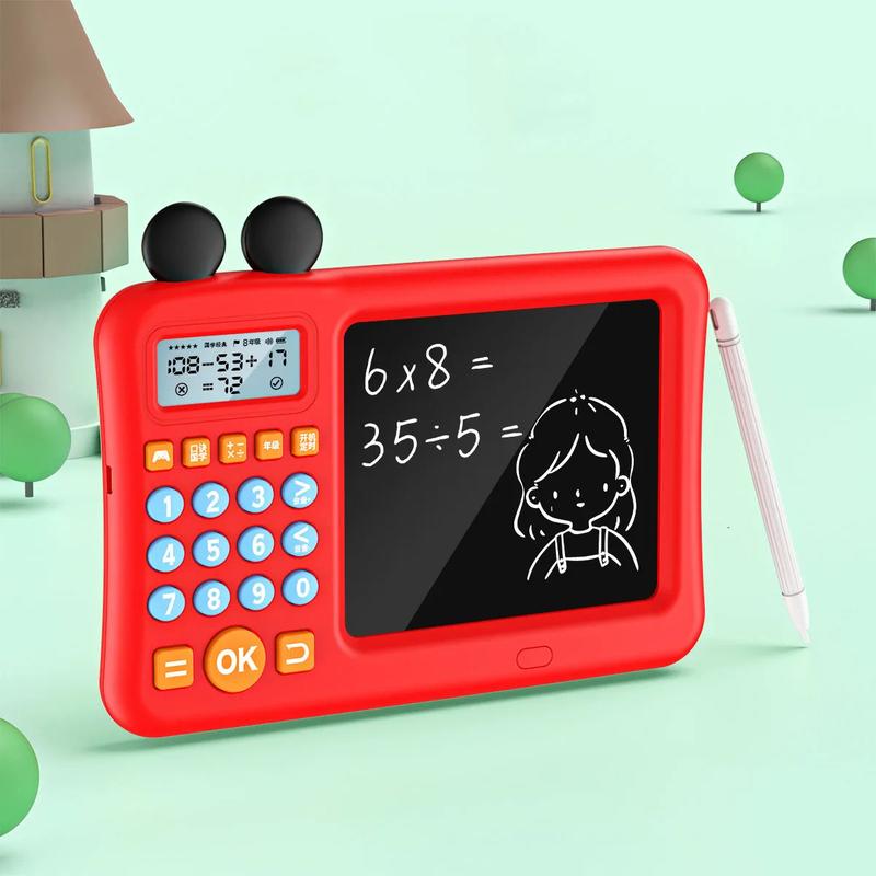 Product Introduction of Hew Hot Sale Kids Oral Arithmetic Practice Learning Intelligent Logic Trainer Children's Early Education Machine Calculator 4