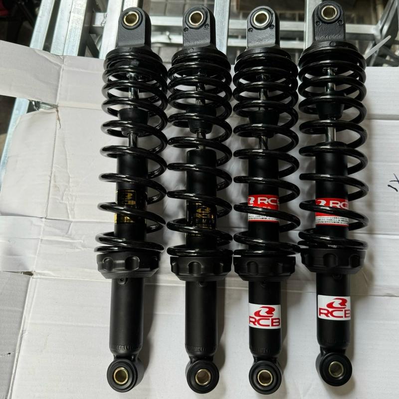 Phuộc nhún sau Rcb A2 full đen gắn dream wave future axelo ellegant sirius jupiter taurus cub 280mm cub 330mm ... Phụ Tùng