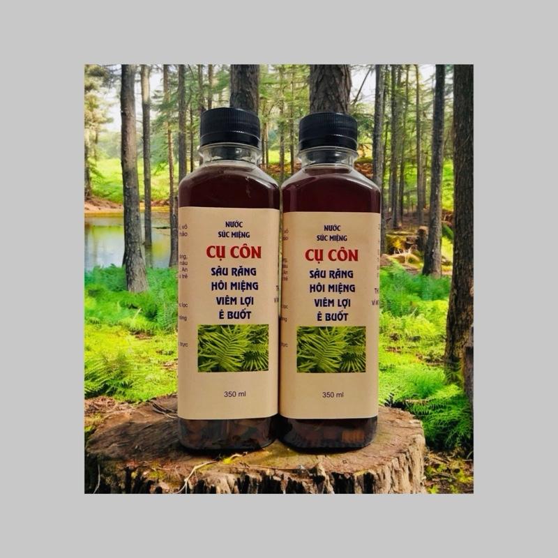 Combo 2 Nước Súc Miệng Thảo Dược Cụ Côn 350ml - Tinh Chất Thảo Dược Tự Nhiên - Hỗ Trợ Vệ Sinh Răng Miệng