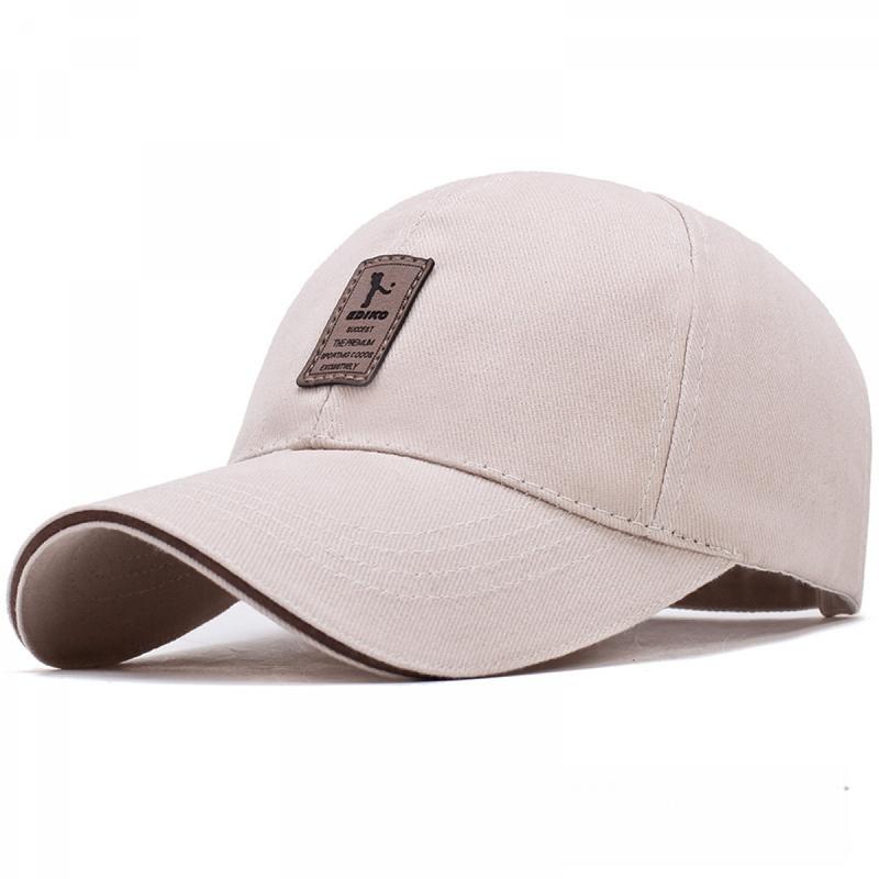 Mũ Bóng Chày Nam, Phong Cách Hàn Quốc Mới, Mũ Lưỡi Trai Logo Giữa, Unisex, Thích Hợp Cho Mùa Xuân Và Mùa Thu, Mũ Chống Nắng Giải Trí Ngoài Trời. Hat Nón 7