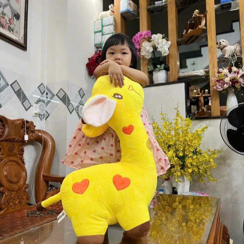  Hươu Cao Cổ Bông Cho Bé Cao 60cm Hkm Grow Mới 