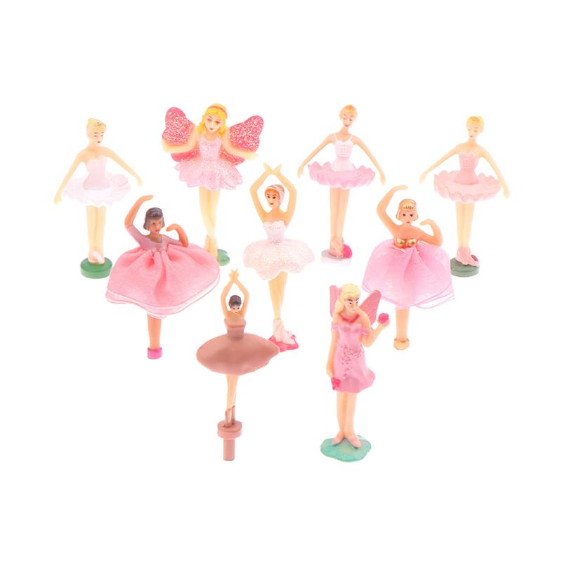 Mini Music Box Dolls Ballet Dancer Girls Figurines Fairy Princess Ornament Dancing Eight Tone Box Decor Music Box Accessories 8