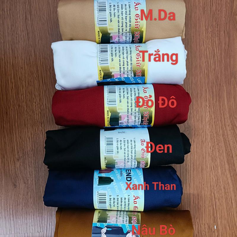 Combo 3 Áo giữ nhiệt NỮ cổ 3 phân lót nỉ mềm ấm Freesize dưới 60kg - Women, Chun 9