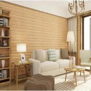 BISA COD H5163 Wallpaper Dinding Foam 3D / Stiker Wallpaper Dinding Mini Dekorasi / Wallpaper 3D foam