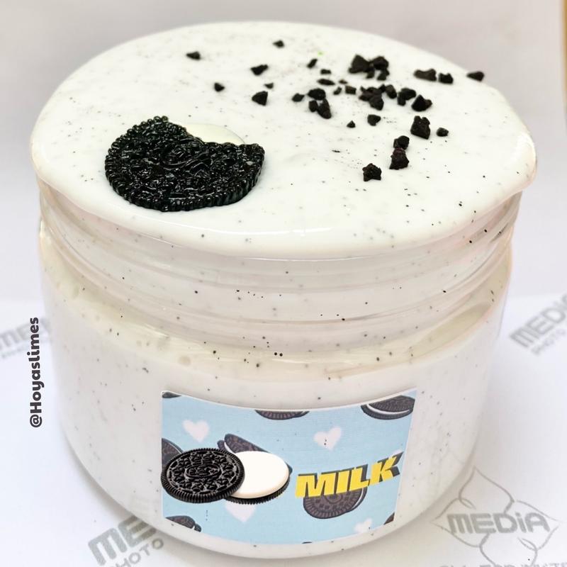 Best Seller SỮA OREU Đồ Chơi Slime Cơ Bản Kèm Charm Bánh Quy Chất Nhờn Ma Quái Slime Đẹp Giá Rẻ