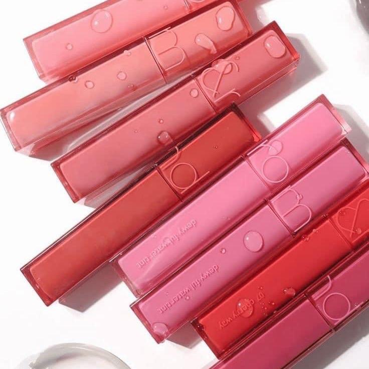 Son Tint Bóng Romand Dewy Ful tặng cọ