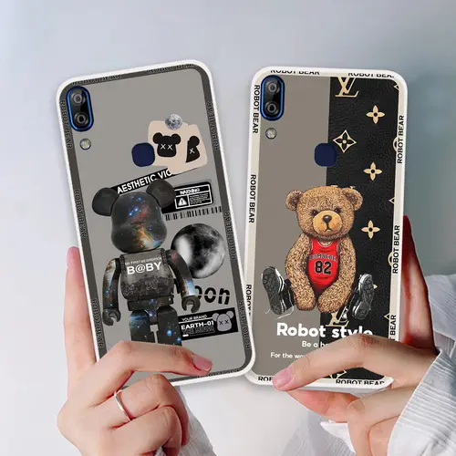 Ốp lưng Vsmart Joy 1 / Joy 1 Plus / Joy 1+ / Joy 2 Plus / Joy 2+, ốp điện thoại vsmart, vinsmart hình bear brick phiên bản vũ trũ, phi hành gia