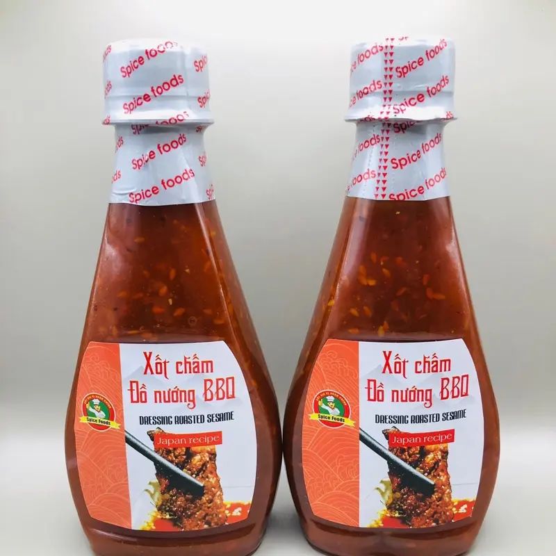 Combo 02 chai Xốt Chấm Đồ Nướng BBQ(260gr) chuẩn vị.