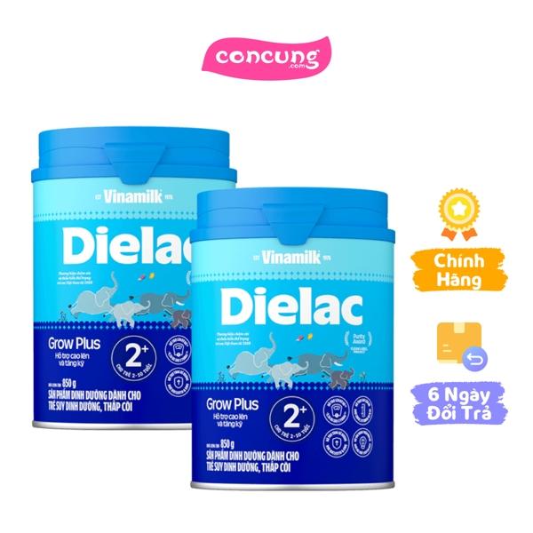  Combo 2 Sữa bột Dielac Grow Plus 2+ 850g  2-10 tuổi  