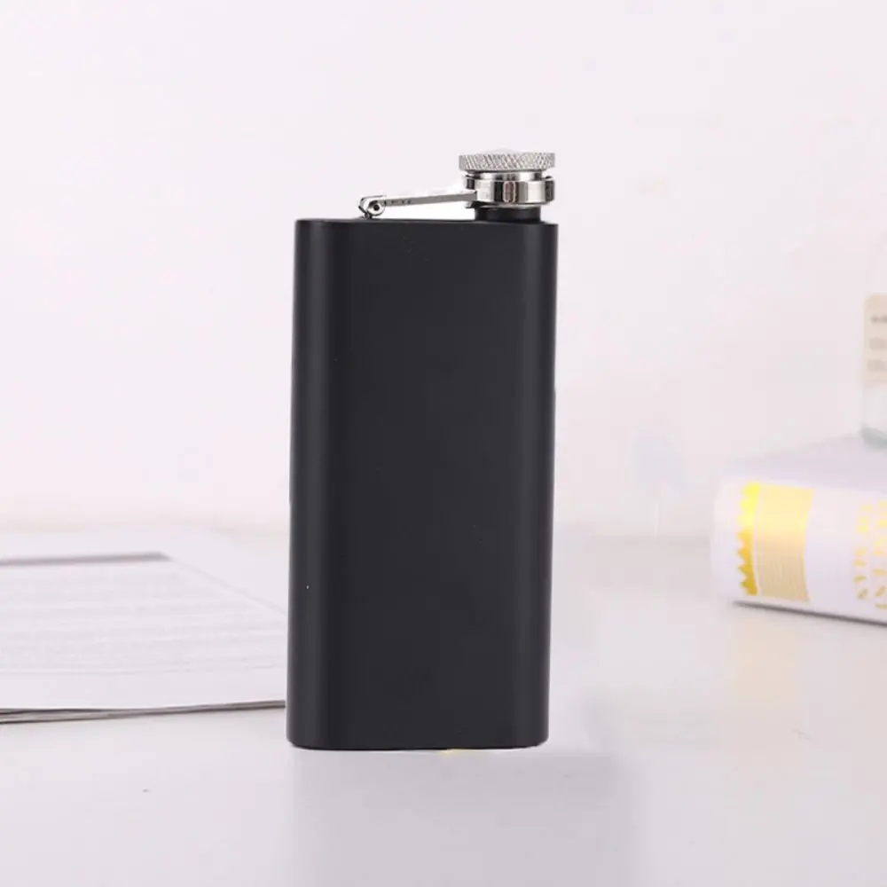 Drinkware 5oz Pocket Flagon Stainless Steel Non -broken Hip Flask Durable Mini Whisky Bottle Camping