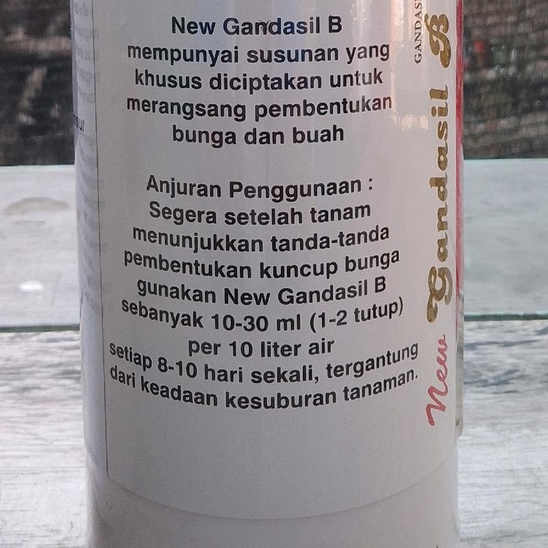 pupuk cair new GANDASIL B 1 ltr premium 3