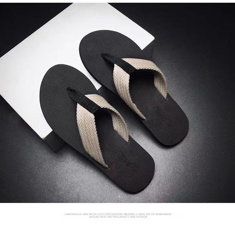 Product Introduction of Men's Flip-Flops Non-Slip Lightweight Trendy Couple Summer Outdoor Beach Sandals Men's Cool Slippers 20