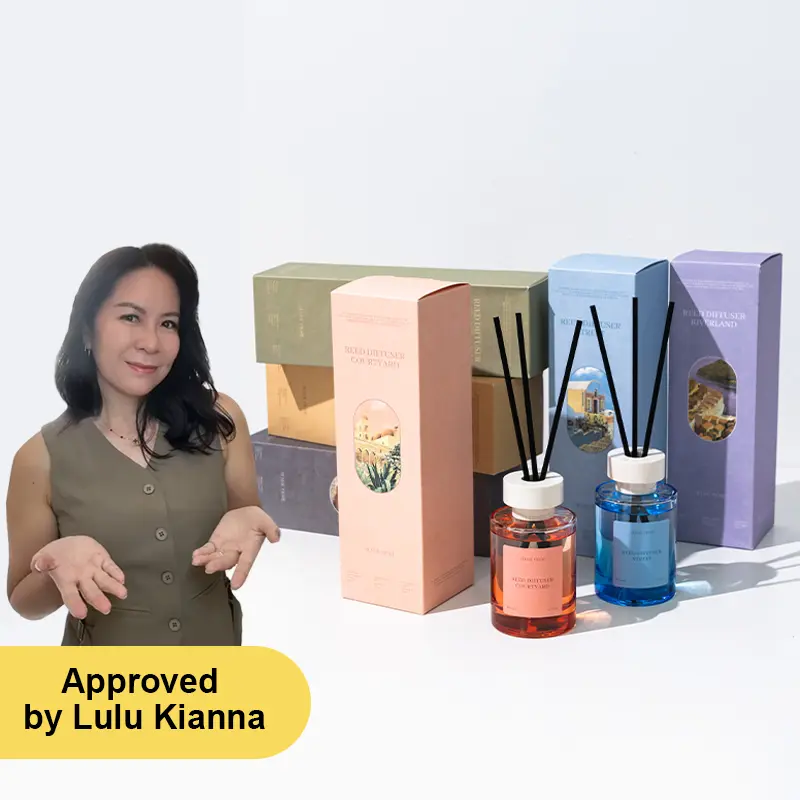 [EXCLUSIVE bebansuami 2024] OHSOME - Sense More Reed Diffuser Garden Tour Scent Pewangi Ruangan Aromatherapy 110ml 0
