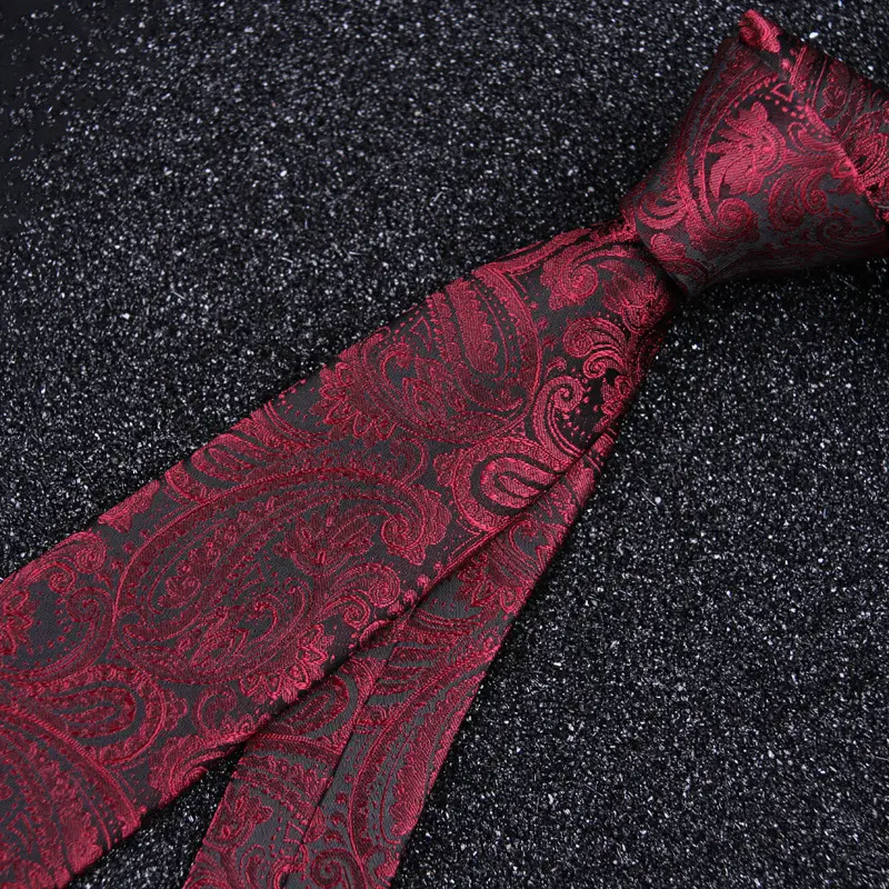 Cà Vạt Polyester, Thiết Kế Hoa Hạt Điều Paisley, Dành Cho Bộ Com Lê Nam, Phong Cách Công Sở Và Trang Trọng, Thích Hợp Cho Đám Cưới, Phiên Bản Hẹp, Rộng 6Cm, Phong Cách Thường Ngày nơ  cài  áo  cử  nhân tie  accessories chuyển  vạt  da 3