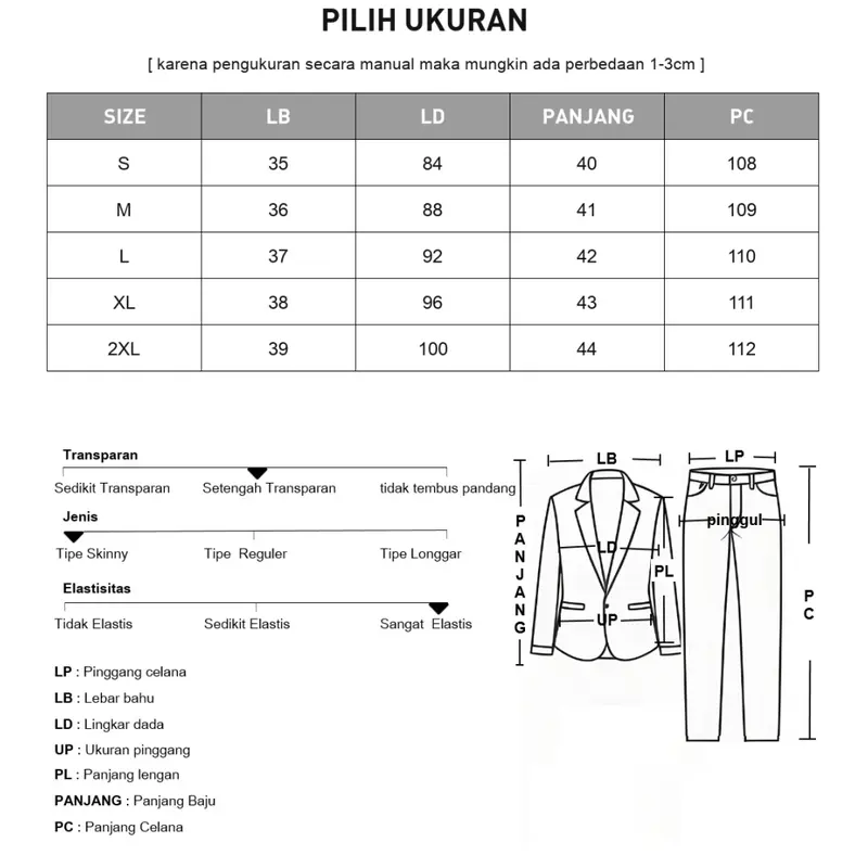 FADFAD Setelan Rompi Tanpa Lengan Celana Wide Leg Dua Potong 4