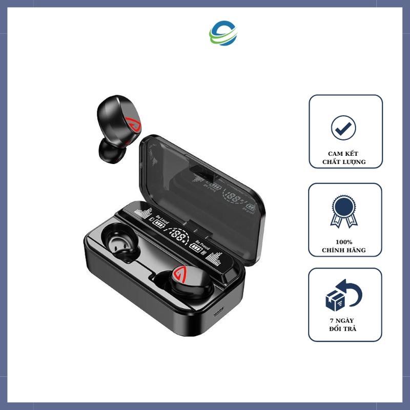 Tai nghe bluetooth S10 Pro 2024 V5.2 cao cấp cảm ứng vân tay, Chống nước IPX7, nhạc 10h nhét tai nghe nhạc chơi game tai  nghe