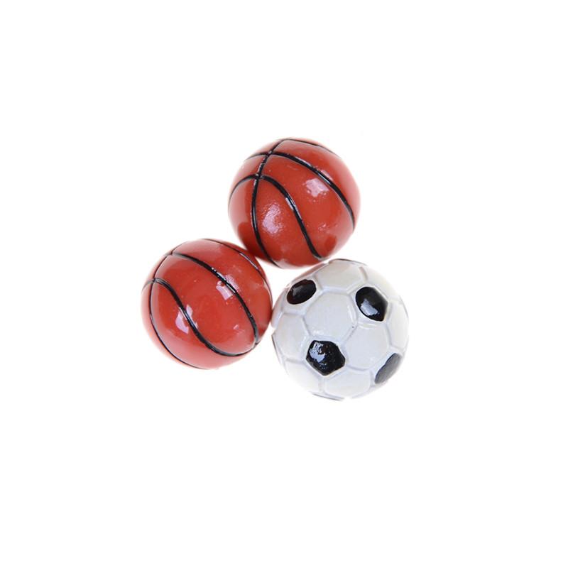 Product Introduction of 1:6/1:12 Dollhouse Miniature Sports Balls Soccer Football and Basketball Decor 6