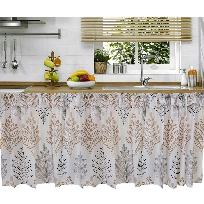 Gorden Kolong Dapur Motif Maharani Kain Bahan Katun Cvc 0