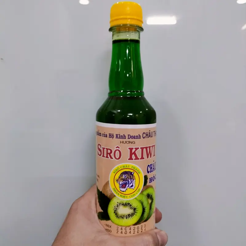 Siro Châu Thành chai 400 ml - Nhiều Hương Vị Trái Cây Hoa Quả 2