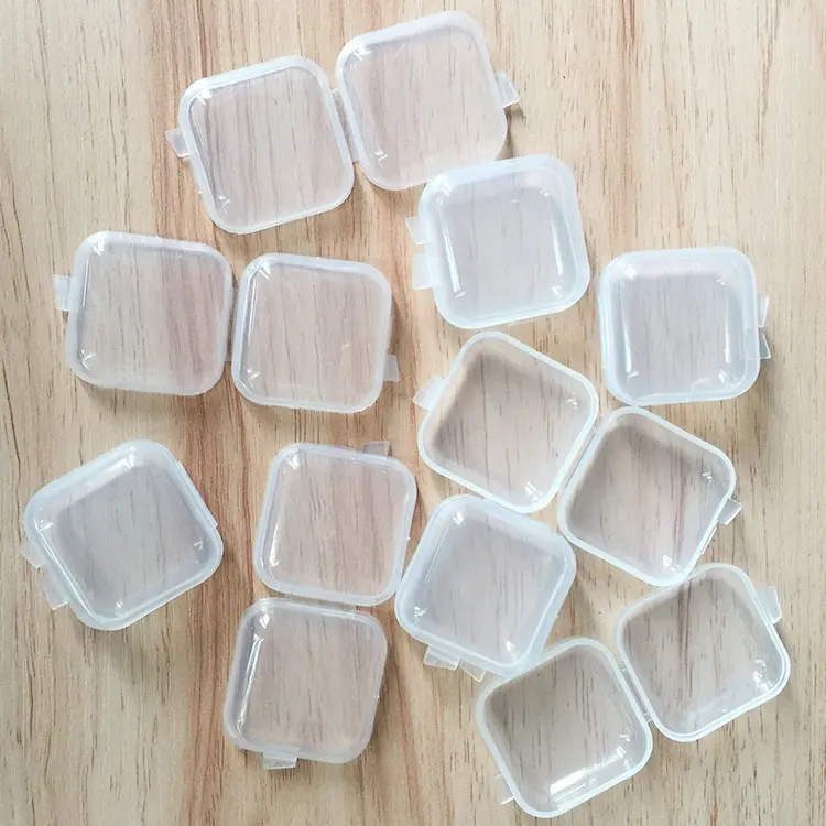 [Voucher & Dịch vụ] [siêu rẻ] [1 k] Hộp nhựa trong suốt tiện dụng đựng trang sức 3
