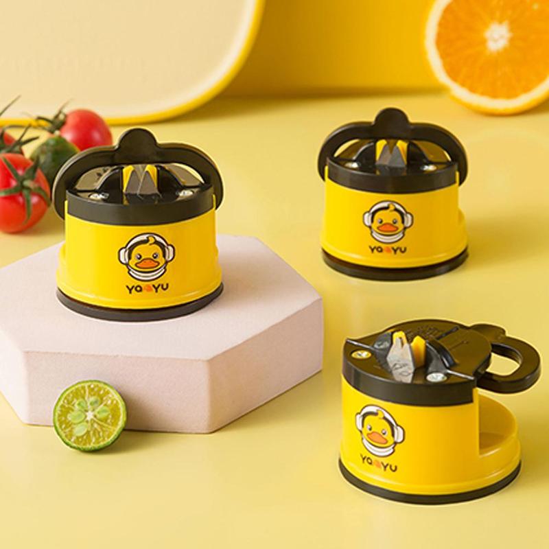 Product Introduction of Dụng Cụ Mài Dao Làm Bếp, Được Làm Bằng Thép Vonfram, Cỡ Nhỏ Có Cốc Hút, Dễ Sử Dụng, Đá Mài, [Thanh Toán Khi Nhận Hàng] 20