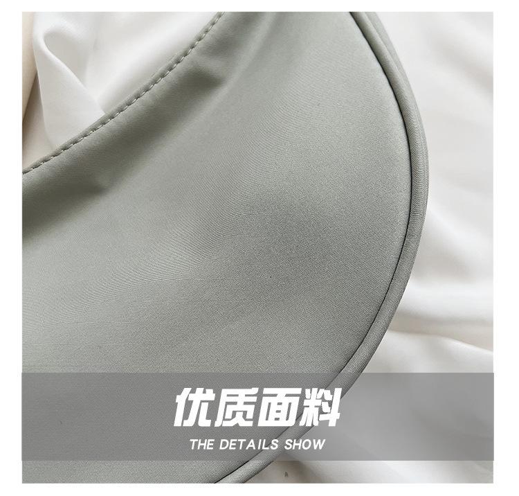 Product Introduction of Túi Đeo Chéo, Chất Liệu Nylon, Bán Chạy, Thiết Kế Hợp Xu hướng Mới, Túi Đeo Vai Và Bánh Bao Dễ Phối Đồ Nhẹ, Phong Cách Thường Ngày Túi Vải Kẹp Nách, Túi Xách 6