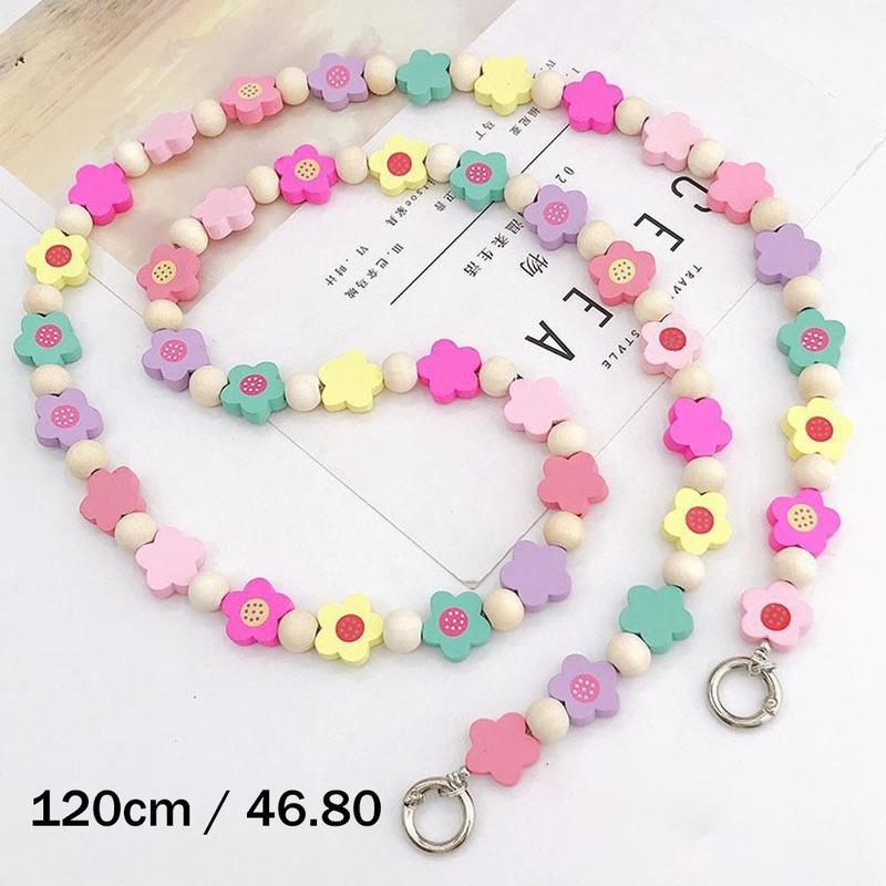 Product Introduction of Dây Chuyền Túi Đeo Chéo, Hạt Mới, Nhiều Ốp Điện Thoại Với Dây Chuyền Đeo Chéo Dọc, Acrylic Đính Cườm K4Q0 19