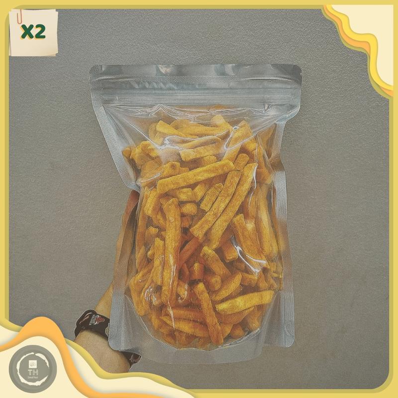 [1KG] Trái Cây Sấy MÍT VỤN - NGUYÊN, THẬP CẨM, CHUỐI, KHOAI LANG Tím/Vàng/Cam Ăn Vặt Thái Hòa - Hàng xuất khẩu giòn ngọt tự nhiên Ăn Vặt Snack Food 9