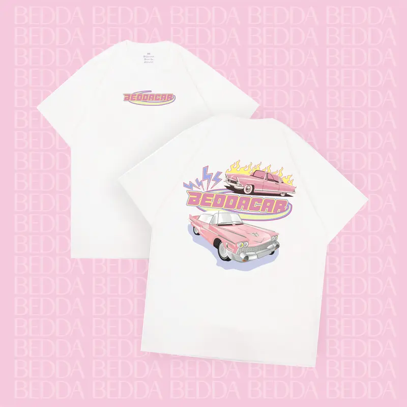 Bedda - T-Shirt Beddacar White Combed 24s 0