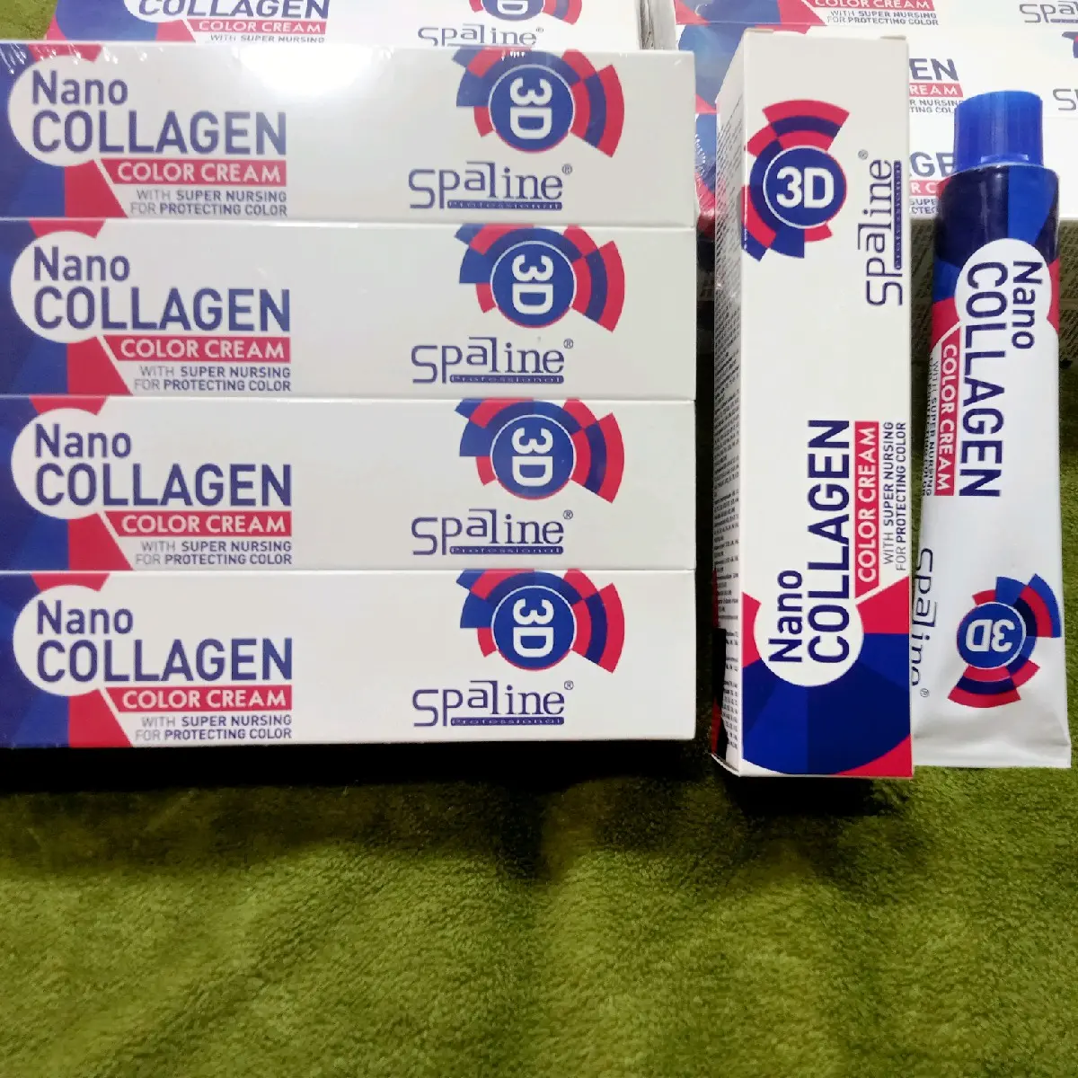 Màu nhuộm Spaline Collagen NaNo cho Salon