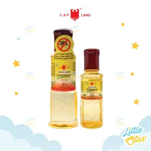 Cap Lang Minyak Sitronela Sereh 60/30ml Minyak Anti Nyamuk Anti Serangga Alami BPOM