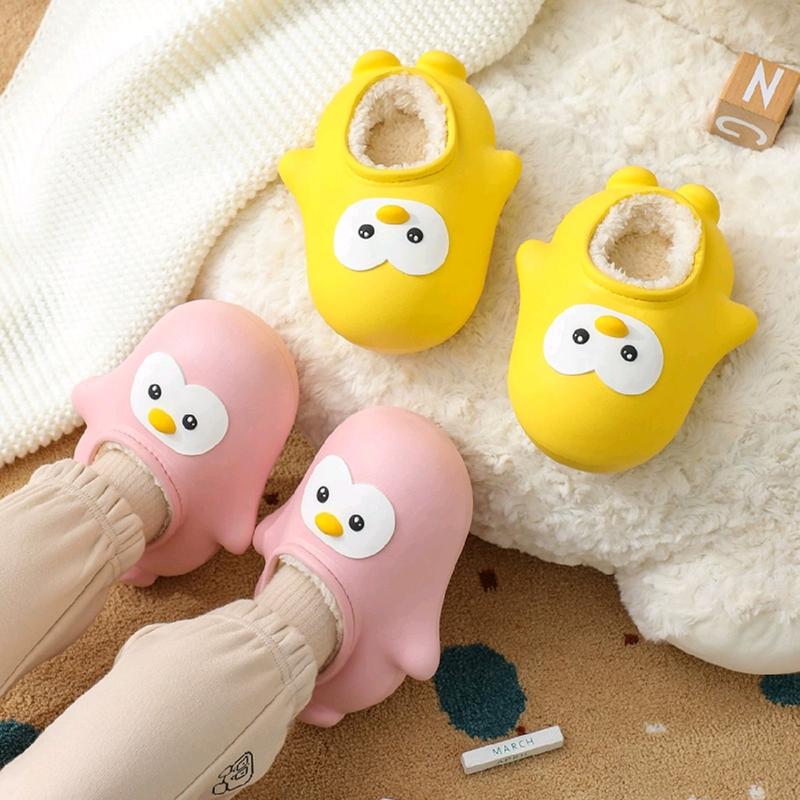 Giày sục chim cánh cụt lót lông mã L03 cho bé chất siêu ấm siê êm cho bé Jean Sandal