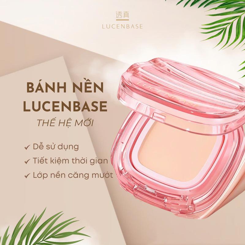Bánh nền Lucenbase thế hệ mới mỏng nhẹ căng mướt lâu trôi 18g